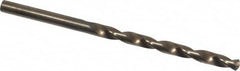 Chicago-Latrobe - #13 135° Cobalt Jobber Drill - Oxide/Gold Finish, Right Hand Cut, Spiral Flute, Straight Shank, 3-1/2" OAL, Split Point - Americas Industrial Supply