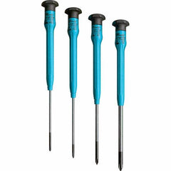 Moody Tools - Precision & Specialty Screwdrivers Type: JIS Overall Length Range: 3" - 6.9" - Americas Industrial Supply