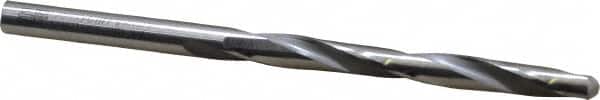 CJT - Letter A 118° Carbide-Tipped Jobber Drill - Bright Finish, Right Hand Cut, Spiral Flute, Straight Shank, 4" OAL, Standard Point - Americas Industrial Supply