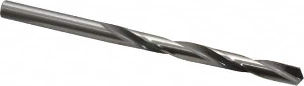 CJT - Letter D 118° Carbide-Tipped Jobber Drill - Bright Finish, Right Hand Cut, Spiral Flute, Straight Shank, 4" OAL, Standard Point - Americas Industrial Supply
