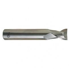 2mm x 4mm x 6mm x 40mm 2Fl  Square Carbide End Mill - Bright - Americas Industrial Supply