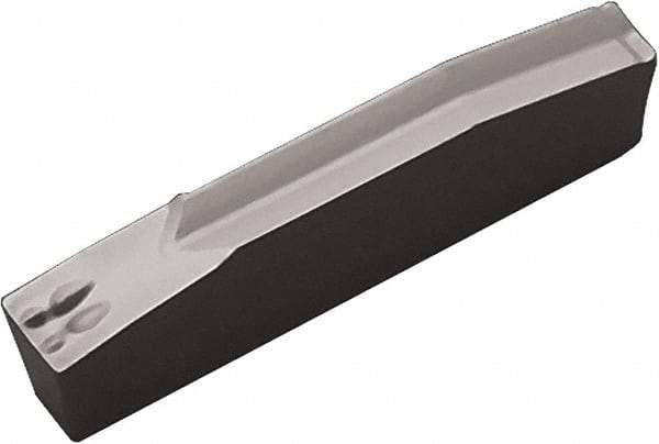 Kyocera - 6GMN Grade KPD010, 6mm Cutting Width Polycrystalline Diamond (PCD) Grooving Insert - Neutral, 0.8mm Corner Radius - Americas Industrial Supply