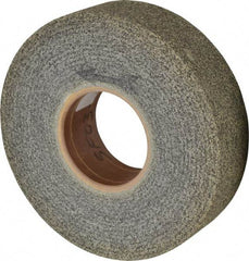 Brite Star - 8" Diam, 2" Face Width, 3" Center Hole, Fine Grade, Silicon Carbide Deburring Wheel - Convolute, Soft Density 6 Grade, 3,400 RPM - Americas Industrial Supply