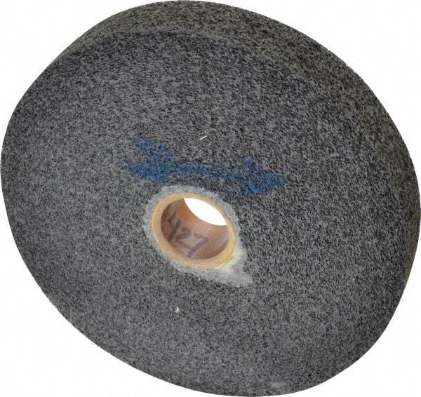 Brite Star - 6" Diam, 1" Face Width, 1" Center Hole, Fine Grade, Silicon Carbide Deburring Wheel - Convolute, Hard Density 8 Grade, 4,500 RPM - Americas Industrial Supply