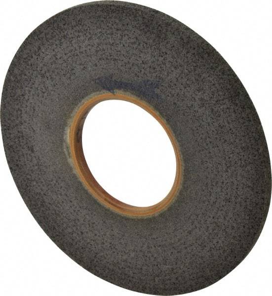 Brite Star - 8" Diam, 3/8" Face Width, 3" Center Hole, Fine Grade, Silicon Carbide Deburring Wheel - Convolute, Extra Hard Density 8 Grade, 3,400 RPM - Americas Industrial Supply