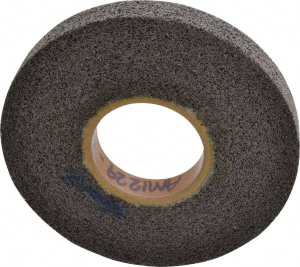 Brite Star - 8" Diam, 1" Face Width, 3" Center Hole, Medium Grade, Aluminum Oxide Deburring Wheel - Convolute, Hard Density 8 Grade, 3,400 RPM - Americas Industrial Supply