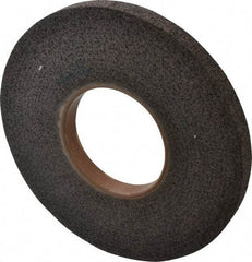 Brite Star - 12" Diam, 1" Face Width, 5" Center Hole, Medium Grade, Aluminum Oxide Deburring Wheel - Convolute, Extra Hard Density 8 Grade, 3,000 RPM - Americas Industrial Supply