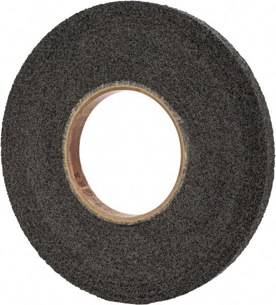 Brite Star - 12" Diam, 1" Face Width, 5" Center Hole, Medium Grade, Silicon Carbide Deburring Wheel - Convolute, Hard Density 8 Grade, 2,100 RPM - Americas Industrial Supply