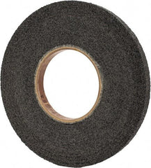 Brite Star - 12" Diam, 1" Face Width, 5" Center Hole, Medium Grade, Silicon Carbide Deburring Wheel - Convolute, Hard Density 8 Grade, 2,100 RPM - Americas Industrial Supply