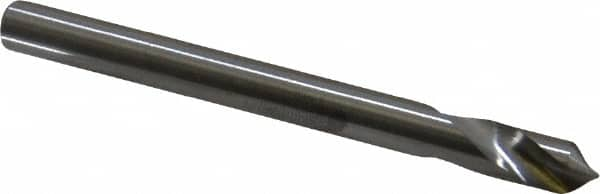 Value Collection - 1/4" Body Diam, 90°, 3" OAL, Solid Carbide Spotting Drill - Americas Industrial Supply