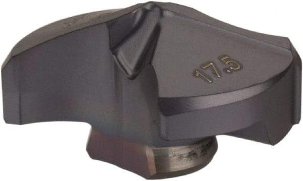 Iscar - Series IDI-SK, 0.689" Diam Grade IC908 140° Replaceable Drill Tip - Carbide, TiAlN Finish - Americas Industrial Supply