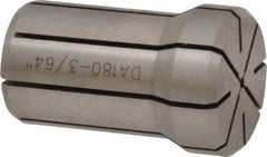 Accupro - 3/64 Inch, Series DA180 Double Angle Collet - 1.637 Inch Overall Length, 1.035 Inch Overall Diameter - Exact Industrial Supply