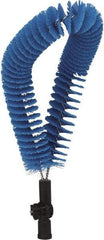 Vikan - Polyester Clean In Place Brush - 2-1/2" Bristle Length, 20" Long x 2-1/2" Wide Head, Blue - Americas Industrial Supply