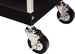 Sunex Tools - 16" Wide x 40" High x 27" Deep, 5 Drawer Tool Cart - 500 Lb Capacity, 16 Gauge Steel, Black - Americas Industrial Supply