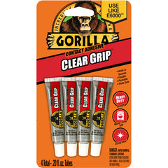‎8130002 Clear Grip Mini Tubes 4-0.2 oz - Exact Industrial Supply