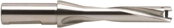 Guhring - 15.5 to 15.87mm Diam, 5xD, 80mm Max Depth, 20mm Shank Diam, 100mm Flute, 154mm OAL, Replaceable Tip Drill - HT 800 WP Insert, 155 Seat Size, Series 4043 - Americas Industrial Supply