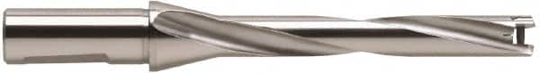 Guhring - 13 to 13.49mm Diam, 7xD, 98mm Max Depth, 5/8" Shank Diam, 115mm Flute, 167mm OAL, Replaceable Tip Drill - HT 800 WP Insert, 130 Seat Size, Series 4048 - Americas Industrial Supply