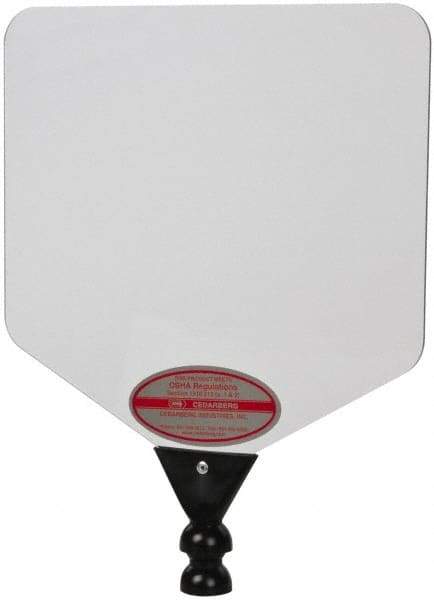 Cedarberg - 9 Inch Long x 9 Inch Wide Polycarbonate Replacement Shield - For Use With Opti Shield 8550-420 - Americas Industrial Supply