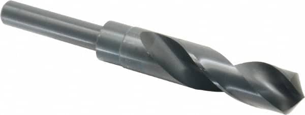 Chicago-Latrobe - 53/64" Drill, 118° Point, High Speed Steel Silver Deming & Reduced Shank Drill Bit - Americas Industrial Supply