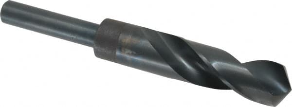 Chicago-Latrobe - 55/64" Drill, 118° Point, High Speed Steel Silver Deming & Reduced Shank Drill Bit - Americas Industrial Supply
