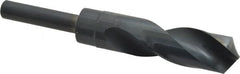 Chicago-Latrobe - 31/32" Drill, 118° Point, High Speed Steel Silver Deming & Reduced Shank Drill Bit - Oxide Finish, 6" OAL, Straight Shank, 3-1/8" Flute Length, Right Hand Cut, Standard Point, Spiral Flute, Regular Spiral - Americas Industrial Supply