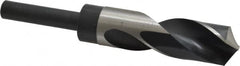 Chicago-Latrobe - 1-1/64" Drill, 118° Point, High Speed Steel Silver Deming & Reduced Shank Drill Bit - Oxide Finish, 6" OAL, Straight Shank, 3-1/8" Flute Length, Right Hand Cut, Standard Point, Spiral Flute, Regular Spiral - Americas Industrial Supply