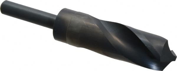 Chicago-Latrobe - 1-5/32" Drill, 118° Point, High Speed Steel Silver Deming & Reduced Shank Drill Bit - Americas Industrial Supply