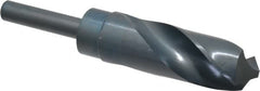 Chicago-Latrobe - 1-3/16" Drill, 118° Point, High Speed Steel Silver Deming & Reduced Shank Drill Bit - Oxide Finish, 6" OAL, Straight Shank, 3-1/8" Flute Length, Right Hand Cut, Standard Point, Spiral Flute, Regular Spiral - Americas Industrial Supply