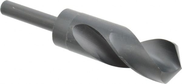 Chicago-Latrobe - 1-1/4" Drill, 118° Point, High Speed Steel Silver Deming & Reduced Shank Drill Bit - Americas Industrial Supply