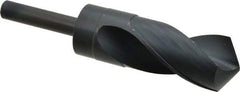 Chicago-Latrobe - 1-3/8" Drill, 118° Point, High Speed Steel Silver Deming & Reduced Shank Drill Bit - Oxide Finish, 6" OAL, Straight Shank, 3-1/8" Flute Length, Right Hand Cut, Standard Point, Spiral Flute, Regular Spiral - Americas Industrial Supply