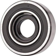 SKF - 45mm Bore Diam, 85mm OD, Double Seal Self Aligning Radial Ball Bearing - 23mm Wide, 2 Rows, Round Bore, 2,380 Lb Static Capacity, 7,310 Lb Dynamic Capacity - Americas Industrial Supply
