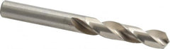 Chicago-Latrobe - 0.295" 118° Spiral Flute High Speed Steel Screw Machine Drill Bit - Bright Finish, Right Hand Cut, 1-9/16" Flute Length, 2-3/4" OAL, Standard Point, Straight Shank - Americas Industrial Supply