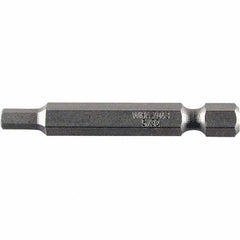 Wiha - 0.109" Power Bit - 1/4" Drive, 2" OAL - Americas Industrial Supply