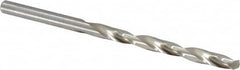 Chicago-Latrobe - #10 118° High Speed Steel Jobber Drill - Bright Finish, Right Hand Cut, Spiral Flute, Straight Shank, 3-5/8" OAL, Standard Point - Americas Industrial Supply