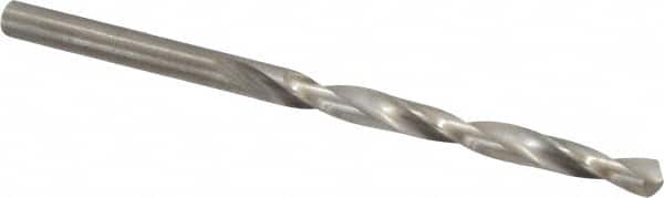 Chicago-Latrobe - #14 118° High Speed Steel Jobber Drill - Bright Finish, Right Hand Cut, Spiral Flute, Straight Shank, 3-3/8" OAL, Standard Point - Americas Industrial Supply