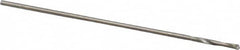 Chicago-Latrobe - #77 118° High Speed Steel Jobber Drill - Bright Finish, Right Hand Cut, Spiral Flute, Straight Shank, 7/8" OAL, Standard Point - Americas Industrial Supply