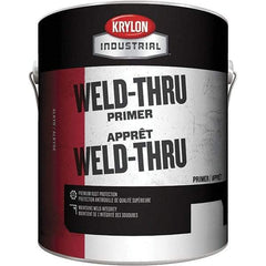 Krylon - 1 Gal Red Rust Inhibitive Primer - 400 Sq Ft/Gal, Direct to Metal, Quick Drying - Americas Industrial Supply