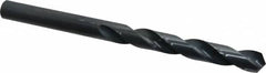 Chicago-Latrobe - 3/4", 118° Point, Spiral Flute, High Speed Steel Taper Length Drill Bit - Oxide Finish, 5-7/8" Flute Length, 9-3/4" OAL, Series 120 - Americas Industrial Supply