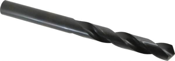 Chicago-Latrobe - 63/64", 118° Point, Spiral Flute, High Speed Steel Taper Length Drill Bit - Oxide Finish, 6-3/8" Flute Length, 11" OAL, Series 120 - Americas Industrial Supply