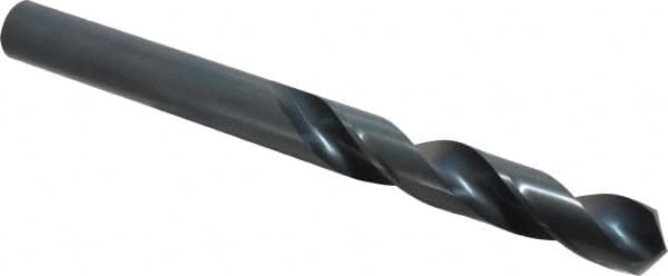 Chicago-Latrobe - 1", 118° Point, Spiral Flute, High Speed Steel Taper Length Drill Bit - Oxide Finish, 6-3/8" Flute Length, 11" OAL, Series 120 - Americas Industrial Supply