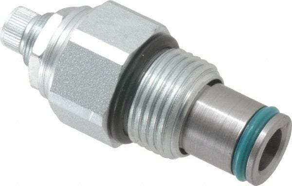 Parker - 0.5 GPM Steel Hydraulic Control Valve - 7/8-14 Thread, C10-2 Cavity - Americas Industrial Supply