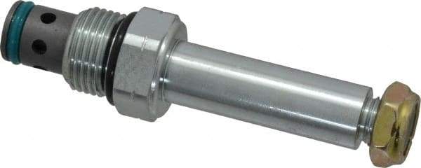 Parker - 15 GPM Steel Hydraulic Control Valve - 7/8-14 Thread, C10-2 Cavity - Americas Industrial Supply