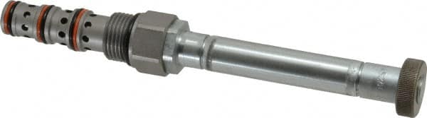 Parker - 7 GPM Steel Hydraulic Control Valve - 7/8-14 Thread, C10-4 Cavity - Americas Industrial Supply