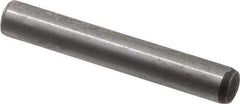 Value Collection - 6mm Diam x 40mm Pin Length Alloy Steel Pull Out Dowel Pin - C 57-63 Hardness, 1 Rounded & 1 Threaded End - Americas Industrial Supply