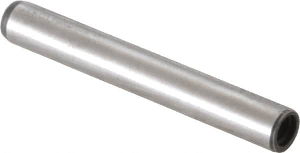 Value Collection - 6mm Diam x 45mm Pin Length Alloy Steel Pull Out Dowel Pin - C 57-63 Hardness, 1 Rounded & 1 Threaded End - Americas Industrial Supply