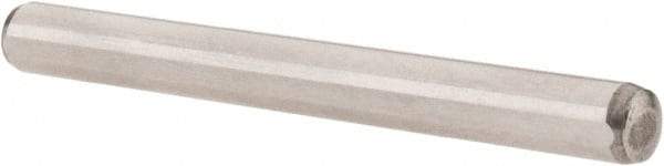 Value Collection - 6mm Diam x 60mm Pin Length Alloy Steel Pull Out Dowel Pin - C 57-63 Hardness, 1 Rounded & 1 Threaded End - Americas Industrial Supply