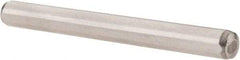 Value Collection - 6mm Diam x 60mm Pin Length Alloy Steel Pull Out Dowel Pin - C 57-63 Hardness, 1 Rounded & 1 Threaded End - Americas Industrial Supply