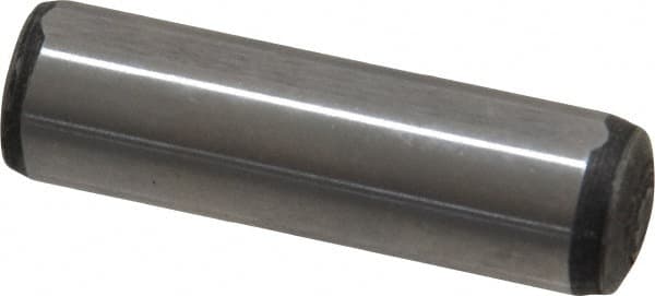 Value Collection - 10mm Diam x 35mm Pin Length Alloy Steel Pull Out Dowel Pin - C 57-63 Hardness, 1 Rounded & 1 Threaded End - Americas Industrial Supply