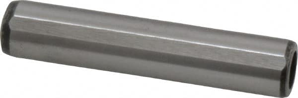 Value Collection - 10mm Diam x 50mm Pin Length Alloy Steel Pull Out Dowel Pin - C 57-63 Hardness, 1 Rounded & 1 Threaded End - Americas Industrial Supply