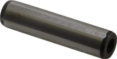 Value Collection - 12mm Diam x 50mm Pin Length Alloy Steel Pull Out Dowel Pin - C 57-63 Hardness, 1 Rounded & 1 Threaded End - Americas Industrial Supply